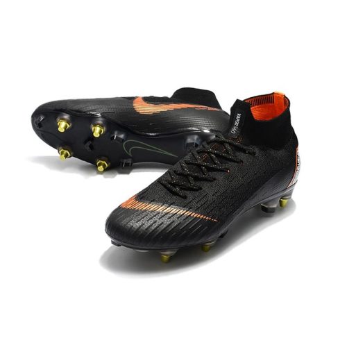 Nike Mercurial SUPERFLY 6 ELITE SG-PRO Anti-Clog Negro Naranja_6.jpg